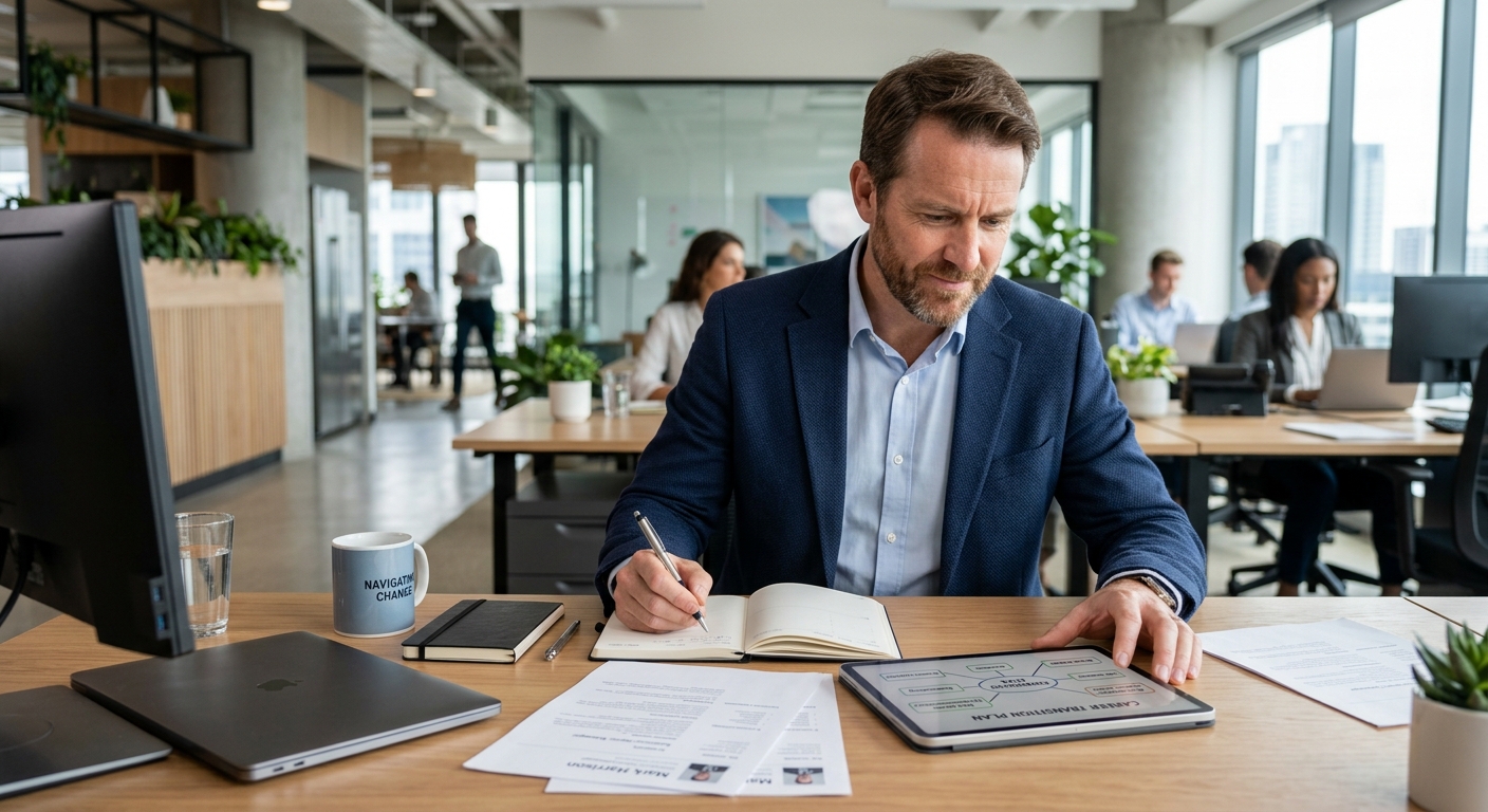 Karriereskift som mand: Sådan gør du det uden stress